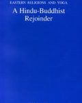 A Hindu-Buddhist rejoinder :  Pope John Paul II on eastern religions and yoga