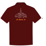 Ram Mandir T-shirt Polo neck : Ramo Vigrahavan Dharma