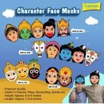 Character Face Masks - Set of 4